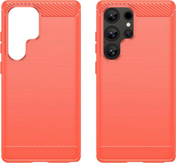 Produktbild Cover-Discount Galaxy S25 Ultra - Metall Carbon Look Hülle (Samsung Galaxy S25 Ultra)