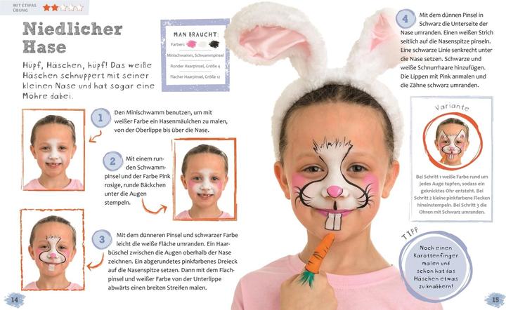 Actual product image Kinderschminken leicht gemacht (German, Michael Wicks, Karen Harvey, 2017)