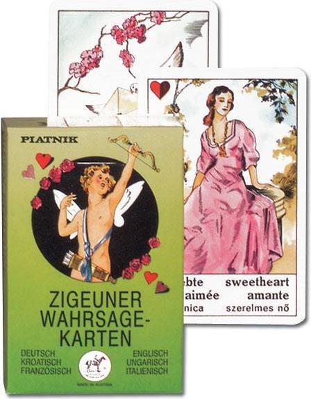 Produktbild Piatnik Aufschlagkarten Zigeuner (Kroatisch, Ungarisch, Französisch, Deutsch, Italienisch, Englisch)