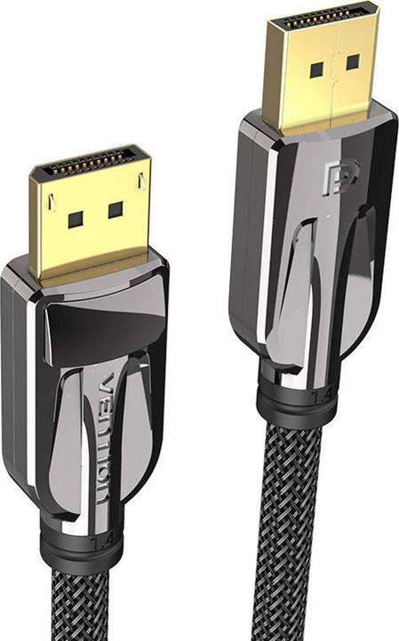 Produktbild Vention Display Port cable 2x Male, HCABG 8K 60Hz, 1.5m (black) (1.50 m, DisplayPort)