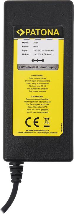 Immagine prodotto Patona Cavo di rete universale 90W 15-20V (90 W)