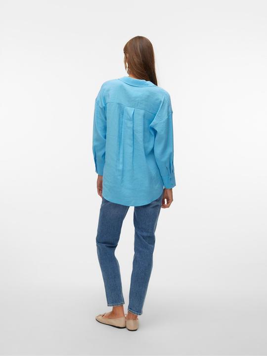 Image du produit Vero Moda VMQUEENY L/S OVERSIZED SHIRT EXP GA Chemise (L)
