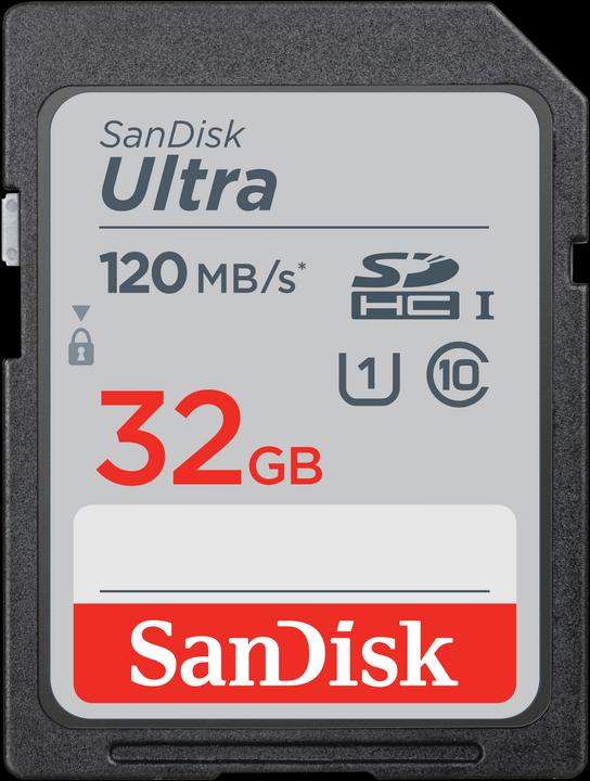 SanDisk Ultra (32 GB, SDHC, U1, UHS-I)