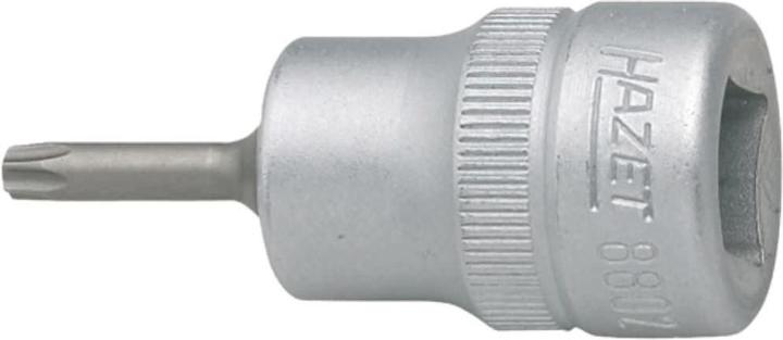 HAZET Schraubendreher-Steckschlüsseleinsatz ∙ TORX 8802-T20 ∙ Vierkant10 mm (3/8 Zoll) ∙ Innen TOR…
