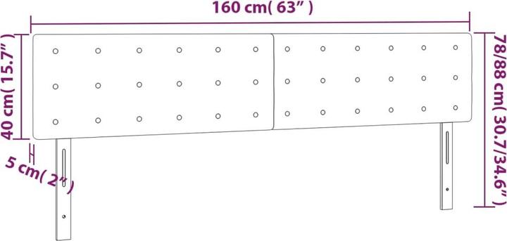 Image du produit VidaXL Kendrick (160 x 5 x 88 cm)