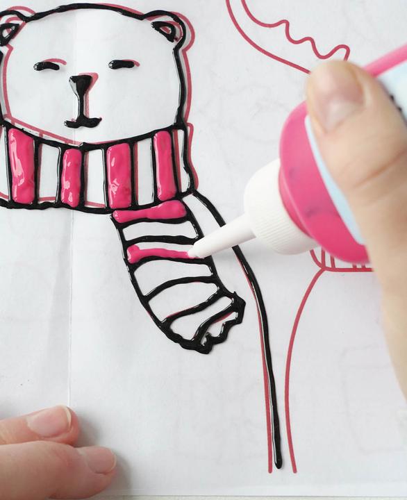 Image du produit Kreul Set Window Color "Hello Winter (Multicolore, 480 ml)