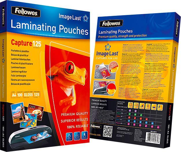 Actual product image Fellowes Capture 125 (A4, 100 Piece, 125 µm)