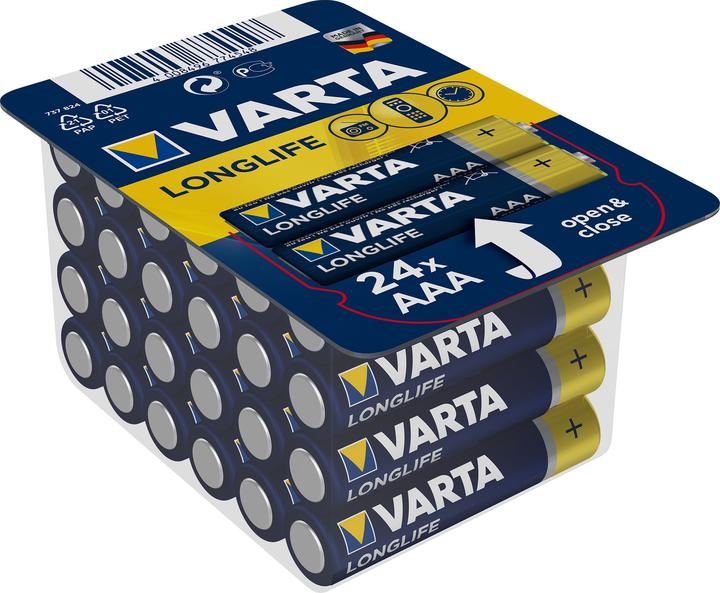 Varta Longlife (24 pz., AAA, 1200 mAh)