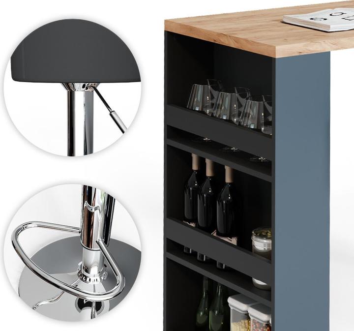 Image du produit Vicco Bartisch-Set (117 x 57 x 106 cm)