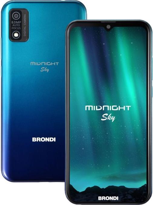 Brondi Midnight Sky (16 GB, Midnight Sky, 6", Dual SIM, 8 Mpx, 4G)