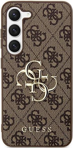 Image du produit Guess PU 4G Metal Logo Case- brown (Samsung Galaxy S24 Ultra)
