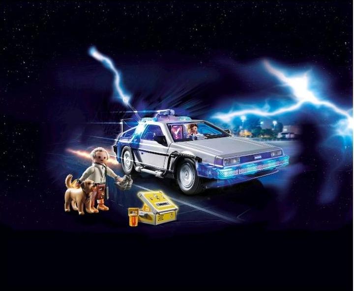 Actual product image Playmobil Back to the Future DeLorean (70317, Playmobil Back to the Future)