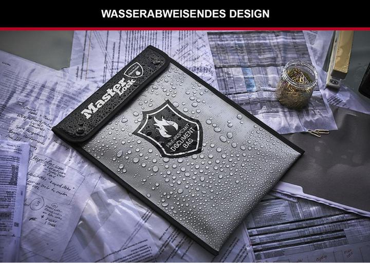 Produktbild Master Lock Feuerbeständige Dokumententasche