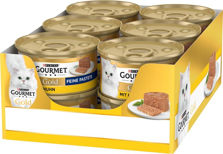 Immagine prodotto Gourmet Mousse di pollo Gold Tin 85 g (Adulto, 1 pz., 85 g)