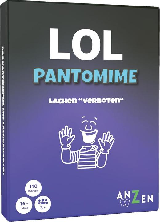 Produktbild Anzen Spiele Lol Pantomime (Deutsch)
