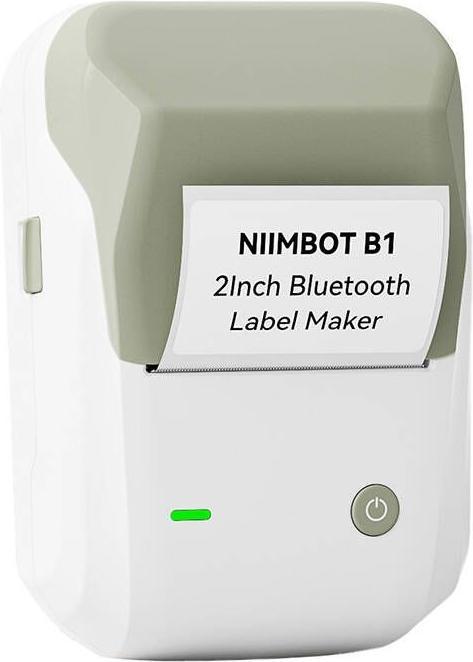 Actual product image Niimbot B1 wireless label printer (green)