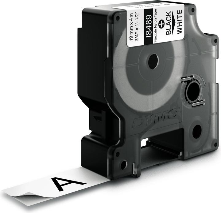 Produktbild Dymo Rhino Nylonband 18759, weiss (1.90 cm, Weiss)
