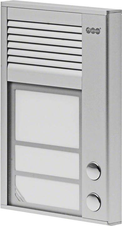 Produktbild Auerswald TFS-Dialog 202 fuer a/b-Nebenstellenanschluss / 2 Klingeltaster / Slim-Line-Gehaeuse / Aluminiump... (Kabelgebunden)