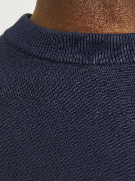 Produktbild Jack & Jones Einfarbig Strickpullover mit Rundhals Strickpullover mit Rundhals (M)