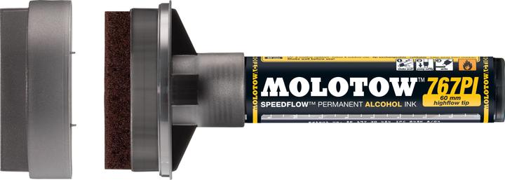 Produktbild Molotow Filzstift Speedflow Chemical Bck 767PI 60mm (Kupferschwarz, 60 mm, 1 x)