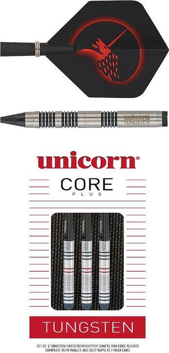 Actual product image Unicorn Core Plus Tungsten Steel Darts (21 g)