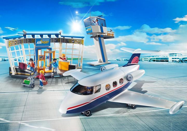 Actual product image Playmobil Flughafen mit Flugzeug und Tower (71153, Playmobil City Action)