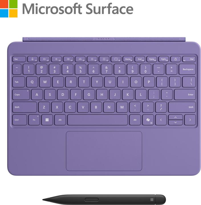 Actual product image Microsoft Surface Pro Keyboard 12" mit Slim Pen (DE)