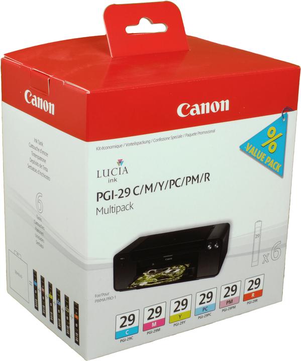 Image du produit Canon Pgi-29 (M, C, PC, PM, R, Y)