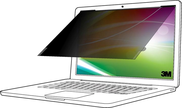 Produktbild 3M BP160W1B Blickschutzf. 16:10 16 Bright Screen für Laptop (16", 16 : 10)
