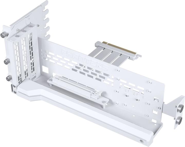 Phanteks Premium Vertical GPU Bracket + PCIe 4.0 x 16 Riser Cable, DRGB - 220 mm, white