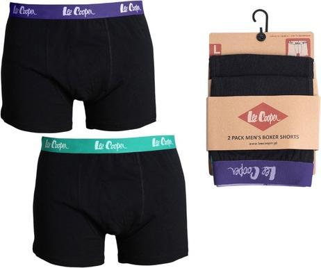 Immagine prodotto Lee Cooper Herren Boxershorts Duobox Schwarz (L)