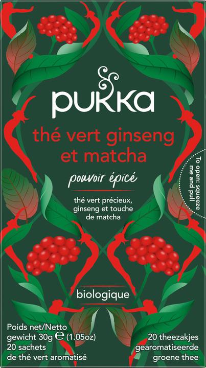 Image du produit Pukka Ginseng Matcha Green (30 g)