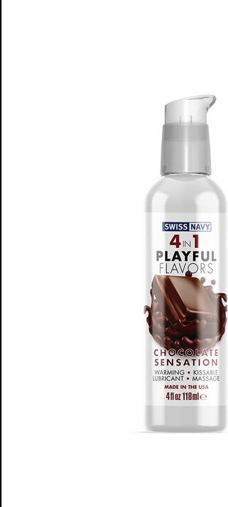 Produktbild Swiss Navy 4 in 1 Chocolate Sensation 4 oz/118 ml (118 ml)