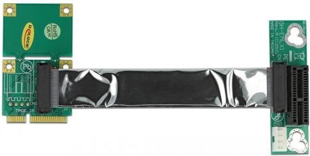 Actual product image Delock Mini PCI Express riser card adapter