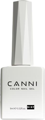 Canni Gellack Milchig Weiss / 9157 UV/LED (9157 Milchig Weiss, UV-Gel Lack)