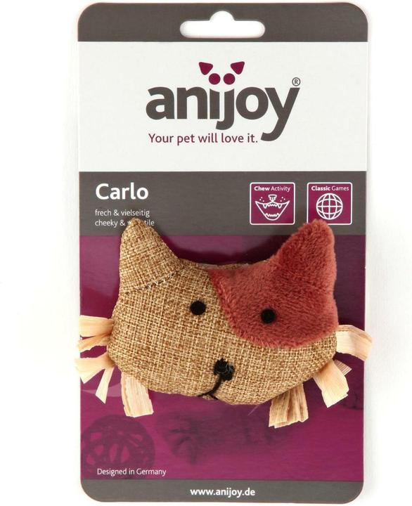 Immagine prodotto Anijoy Giocattolo per gatti Carlo (Gatto di peluche)