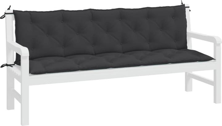 Produktbild VidaXL Gartenbank-Auflagen 2 Stk. O x ford-Gewebe (180 x 50 x 7 cm)