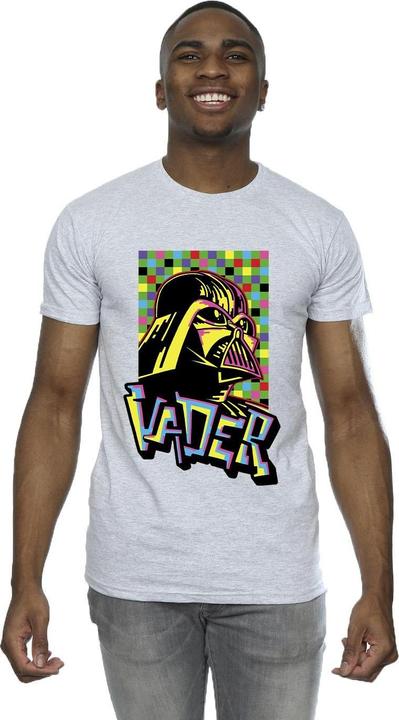 Actual product image Star Wars Mens Vader Graffiti Pop Art T-Shirt (3XL)