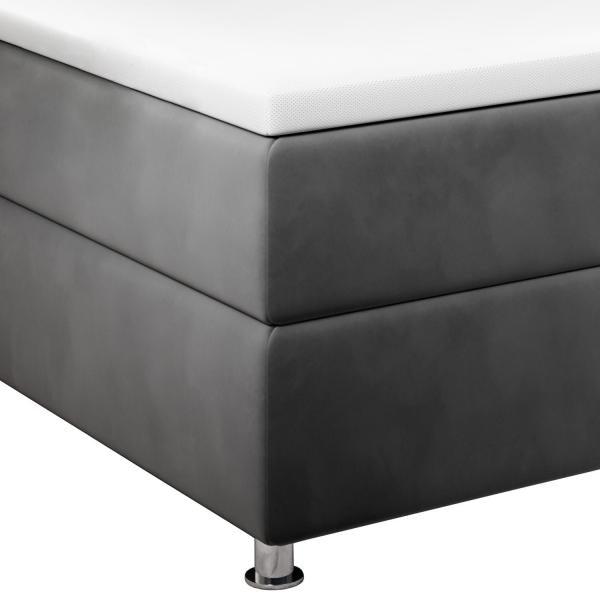 Produktbild Juskys Boxspringbett Vancouver LED (180 x 200 cm)