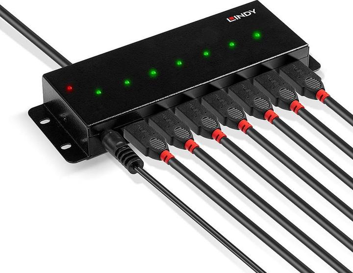 Immagine prodotto Physix PHW-200S, supporto da parete inclinabile per TV fino a 26". (USB-A, 7 Porti)
