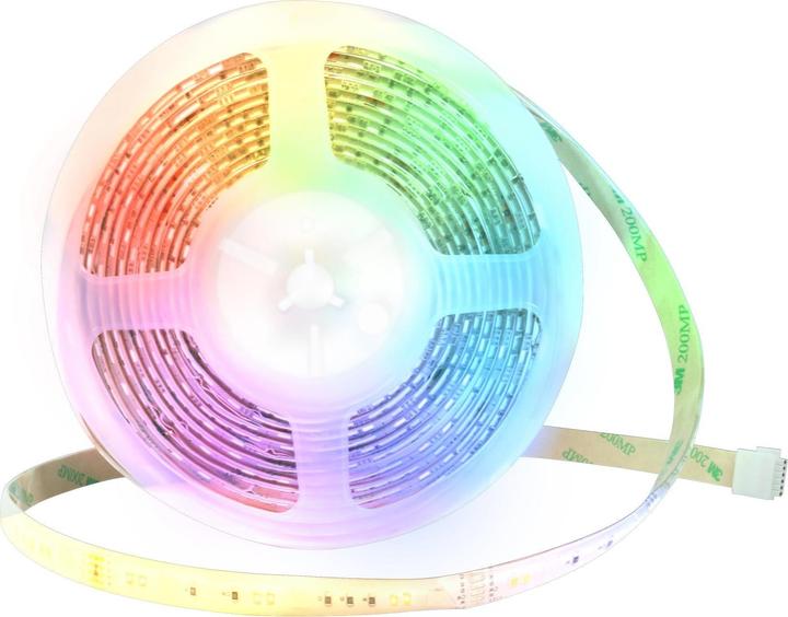 Actual product image Woox Smart LED Strip +Adapter RGB+WW, Alexa, Google Home (Multicoloured, 500 cm, Indoor)