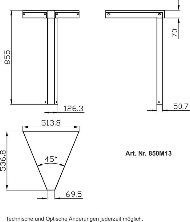 Actual product image All'Grill Module 13 - 45 degree corner