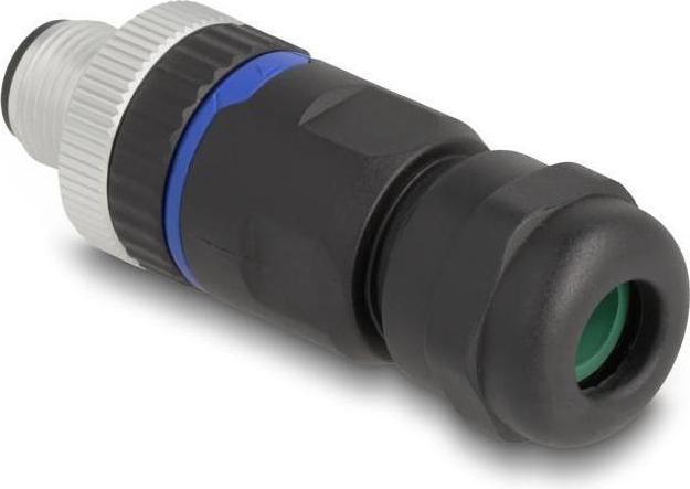 Immagine prodotto Delock Connettore a spina M12 Spina a 5 pin con codice A per il montaggio