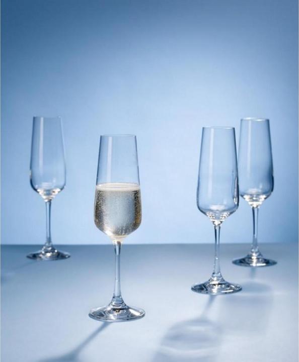 Produktbild Villeroy & Boch Sektglas Set 4tlg Ovid (25 cl, 4 Gläser, Sektgläser)