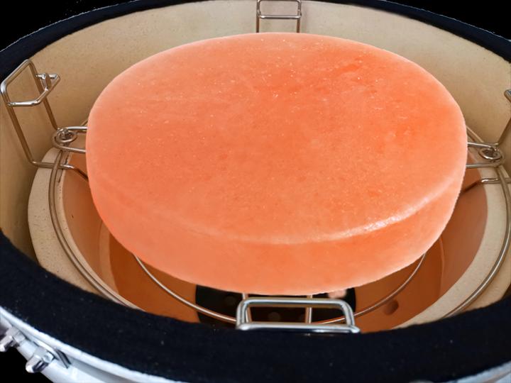Produktbild BBQ Master Himalaya Salzblock rund- Hot Stone 30 x 5cm