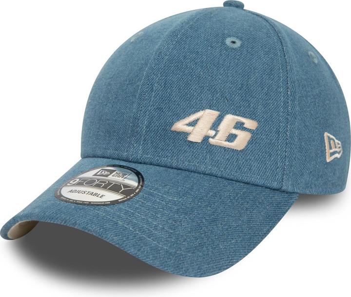 Actual product image New Era 9Forty Snapback Cap - Vespa Vr46 Denim (One size)