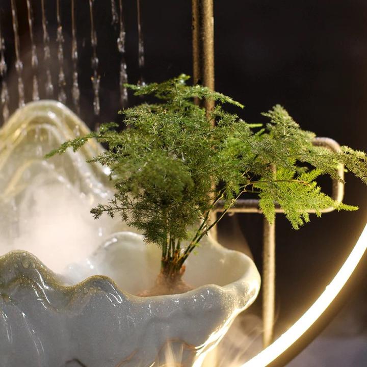 Produktbild SPC Brunnen mit LED Ring und Nebeleffekt