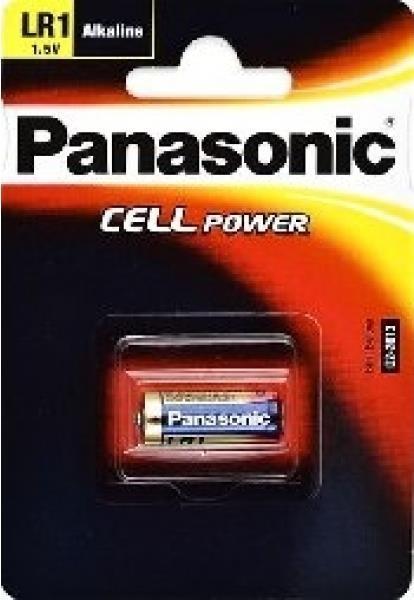 Actual product image Panasonic Micro Alkali LR1 (1 pcs., N, 900 mAh)