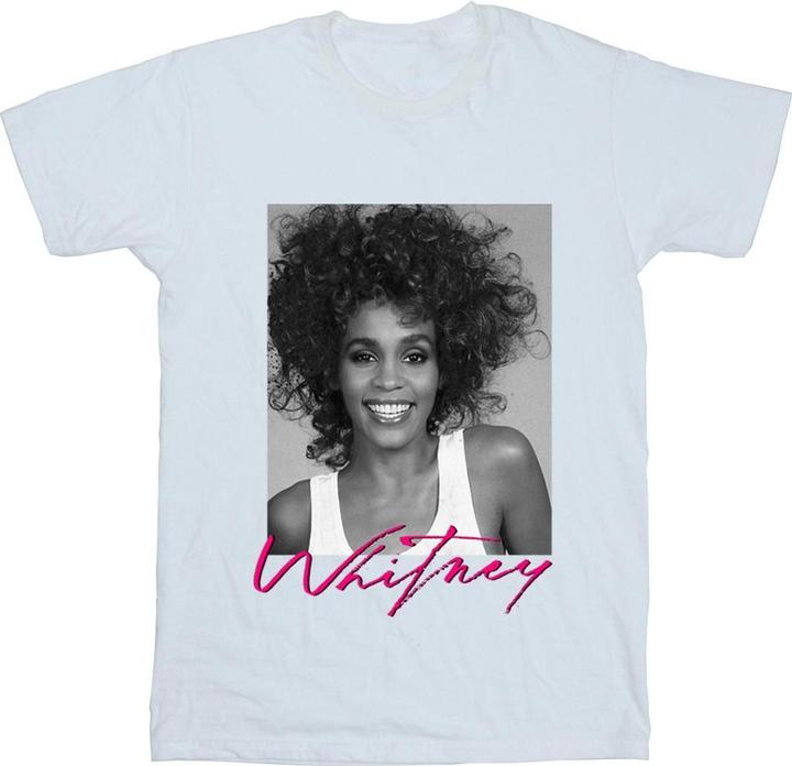 Produktbild Whitney Houston Smile Photograph TShirt Mädchen (140, 146)