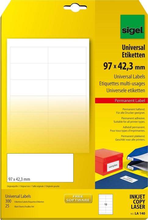 Actual product image Sigel Universal